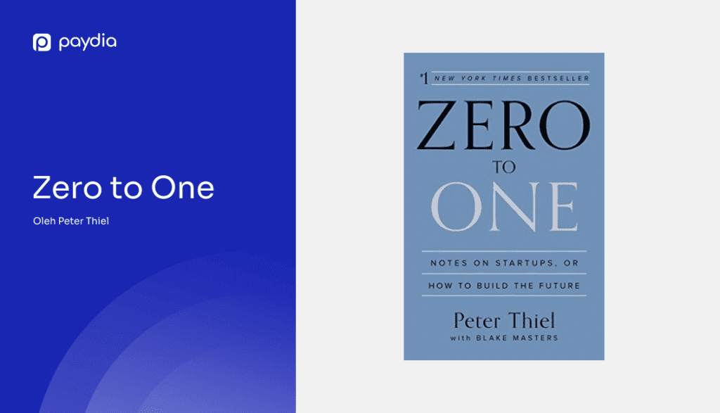 Paydia: Buku bisnis Zero to One Peter Thiel