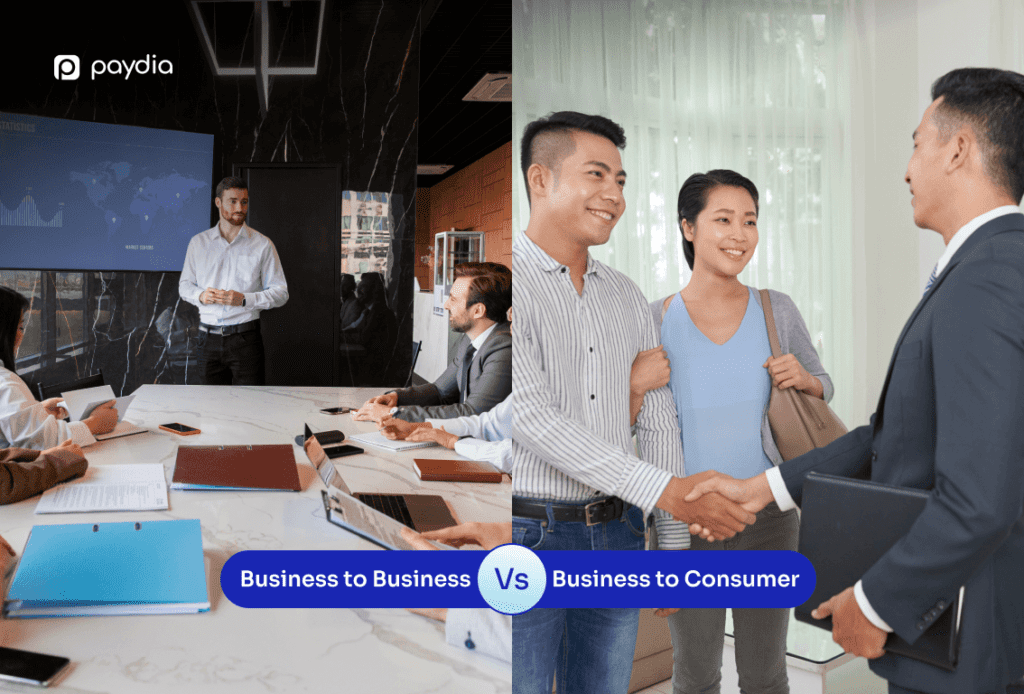 Perbedaan Model Bisnis B2B dan B2C: Definisi, Karakteristik dan Contoh Bisnis - Paydia Indonesia