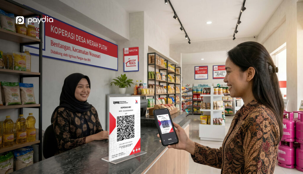 Implementasi QRIS untuk koperasi dan UMKM desa Paydia