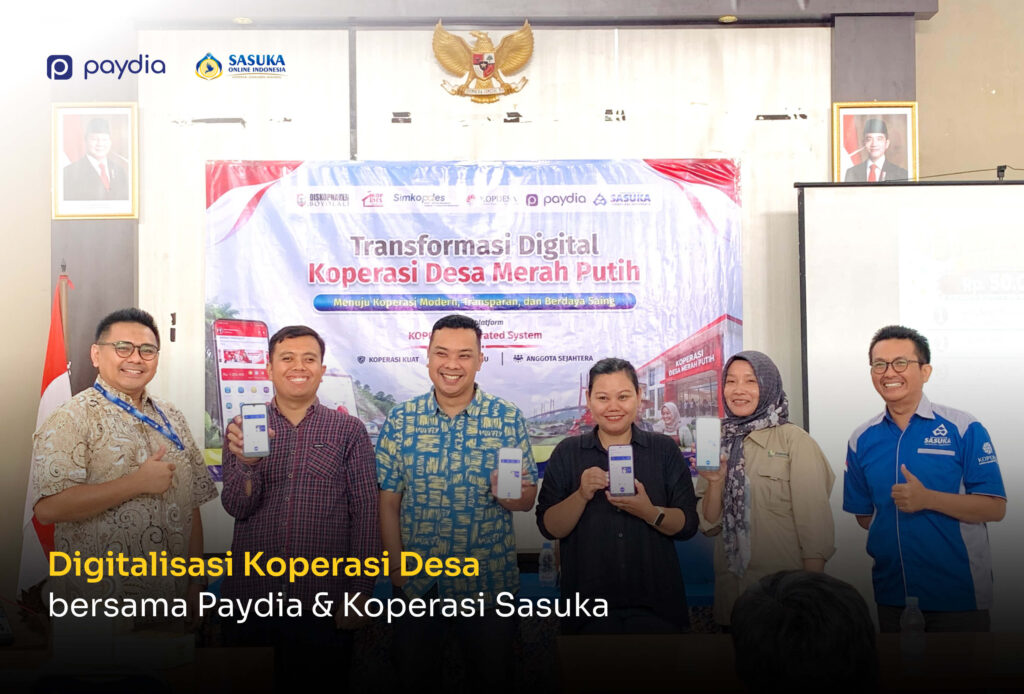 Transformasi digitalisasi koperasi desa merah putih Paydia dan Sasuka