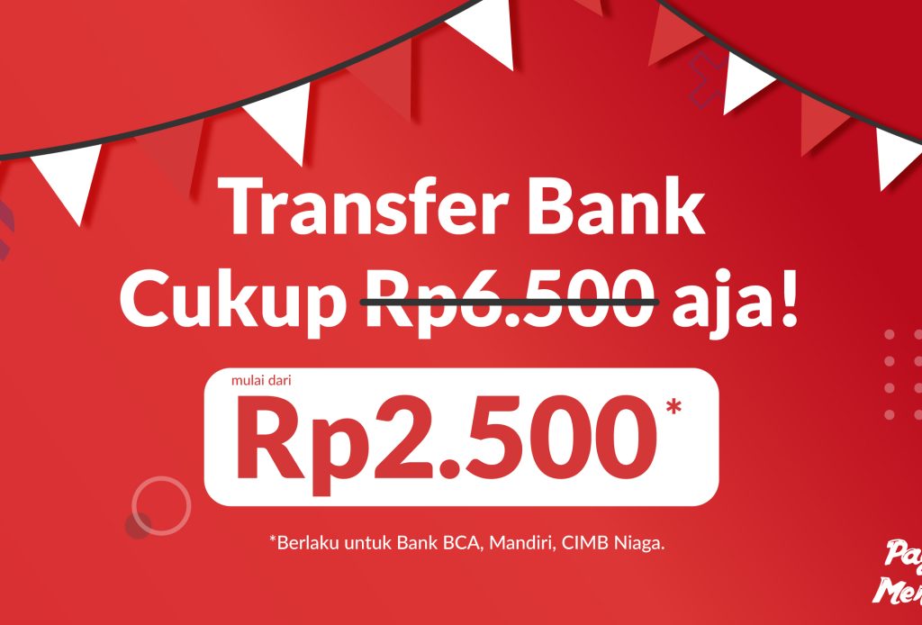 Transfer murah pakai Paydia